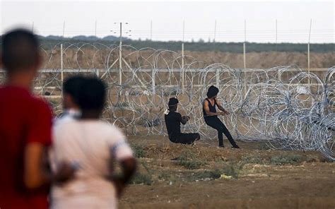 Army shoots and kills Palestinian trying to sabotage Gaza border fence | The Times of Israel