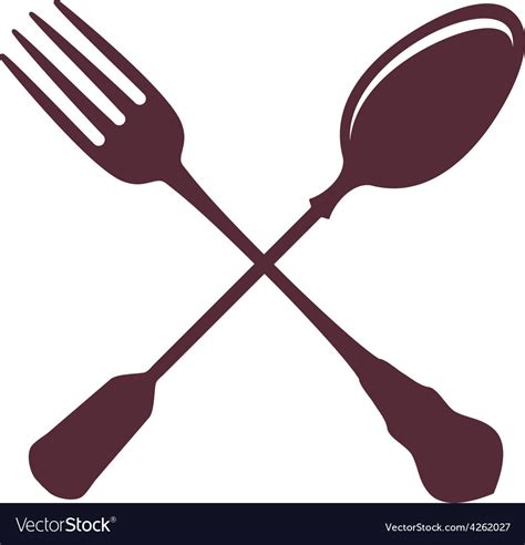 Fork And Spoon Crossed