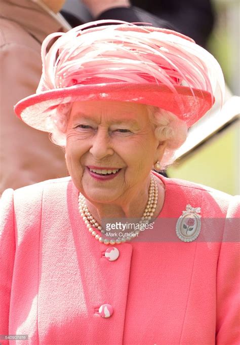 Queen Elizabeth II attends day 4 of Royal Ascot at Ascot Racecourse on June 17, 2016 in Ascot ...