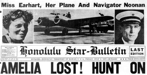 The mystery of Amelia Earhart: She disappeared on her 'round-the-world ...