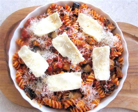 Tomato And Aubergine Pasta Bake | Recipe | Cuisine Fiend