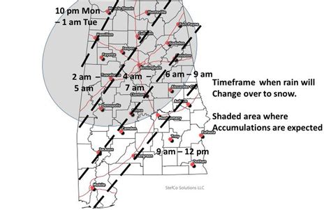 Winter storm in Alabama latest update: What time will the snow arrive where I live? - al.com