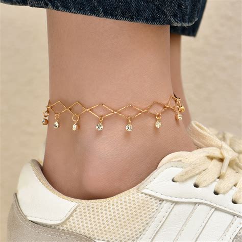 Exclusive Charming Metal Chain Anklet - Preeti