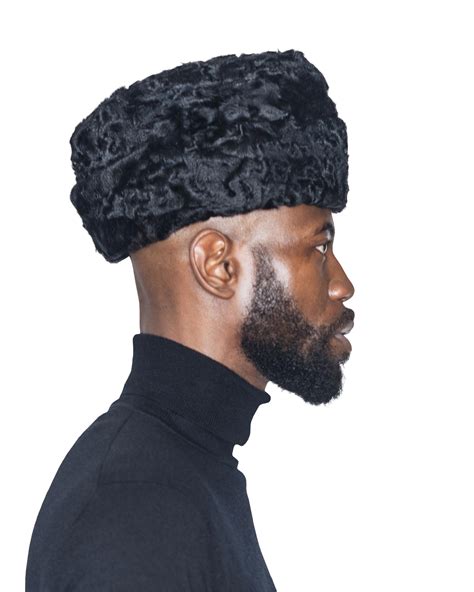 Black Persian Lamb Cossack Hat – WELTHĒ NYC