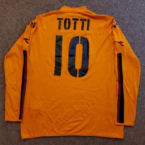 Jersey Totti AS Roma Italia Vintage | YFS - Your Football Shirt