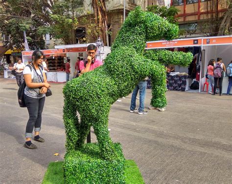 Mumbai Daily: Topiary horse