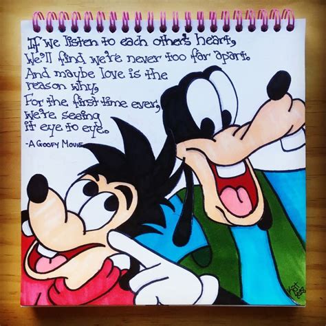 Day 199: A Goofy Movie Quote | Goofy movie, Goofy quotes, Goofy