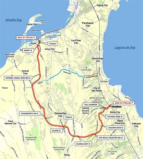 Road Network Series: Cavite-Laguna Expressway (CALAx) • ForeclosurePhilippines.com