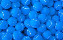 Blue Tennis Ball Free Stock Photo - Public Domain Pictures