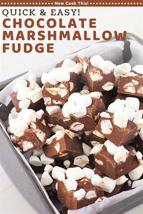 Indulgent Chocolate Marshmallow Fudge