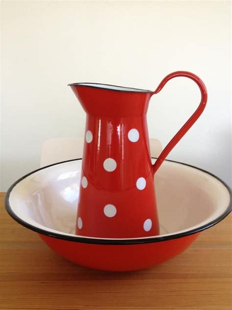 Pin by Laura Frost on My red polkadot kitchen | Red and white, Red, Red cottage