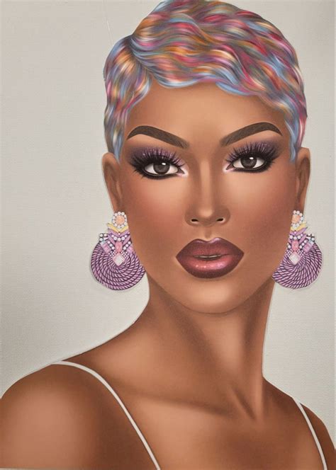 Black Love Art, Diy Mug Designs, Black Woman Silhouette, Body Makeover, African Art Paintings ...