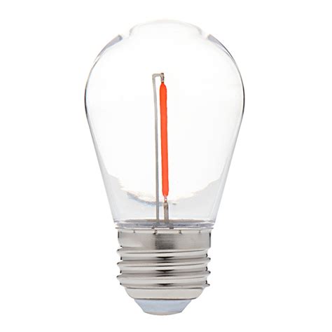 S14 LED Light Bulb - Single Color LED Filament Bulb - 11W Equivalent - 60 Lumens | Super Bright LEDs