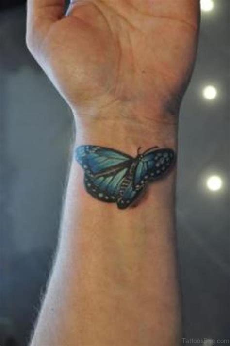 54 Divine Butterfly Wrist Tattoos Design