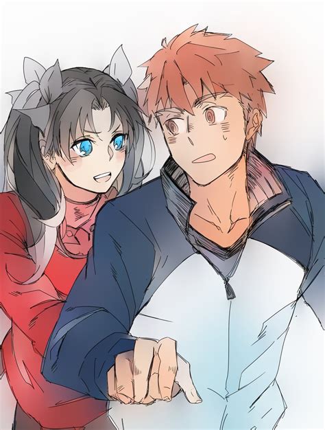 Shirou and Rin : r/fatestaynight