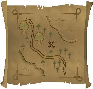 Clue Scroll Treasure Map