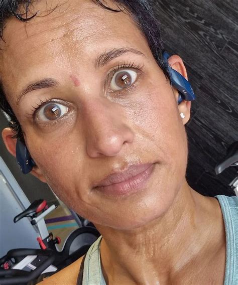 BBC Breakfast's Naga Munchetty branded 'amazing' as she shares sweaty workout selfie - Daily Star