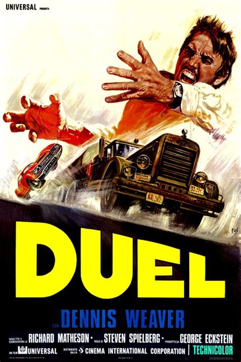 Duel - Spielberg | Movie posters, Movie posters vintage, Cinema posters