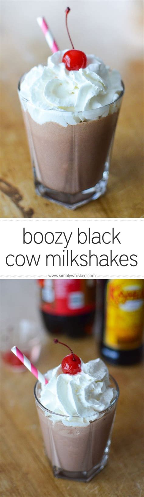 Boozy Black Cow Drink | Recipe | Boozy, Milkshake, Dairy free recipes ...