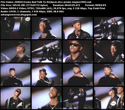 Urban Groove Vob Collection: Jodeci - Come & Talk To Me (1992)