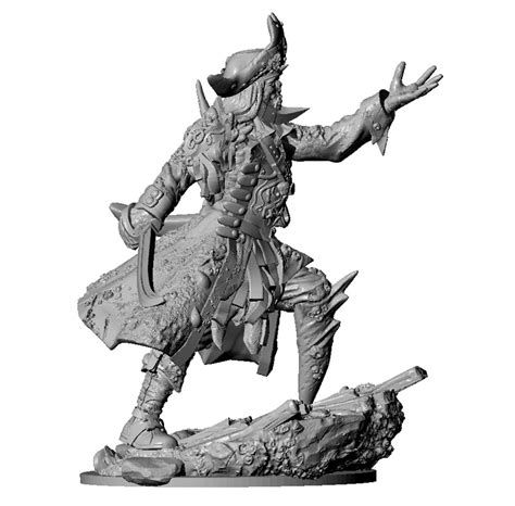 Captain Salazar Blackheart STL | Dark Sword Miniatures