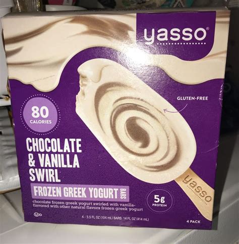 Yasso chocolate & vanilla swirl frozen Greek yogurt bars | Frozen greek ...