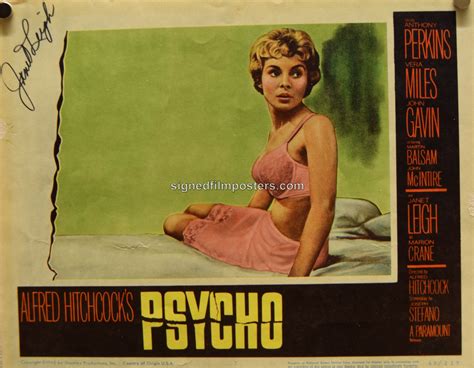 PSYCHO US lobby card – Signed Autographed Movie Posters