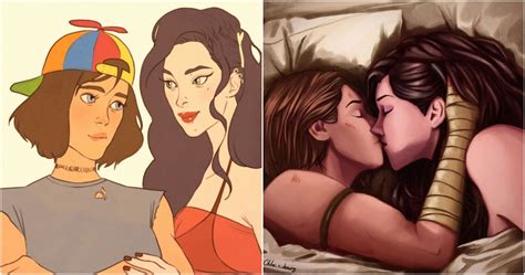 Legend Of Korra: 10 Fan Art Pictures Of Asami And Korra That Are So Romantic