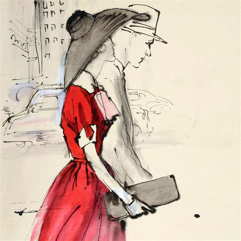 Fashion Illustrations in 'Drawing On Style' London Exhibit