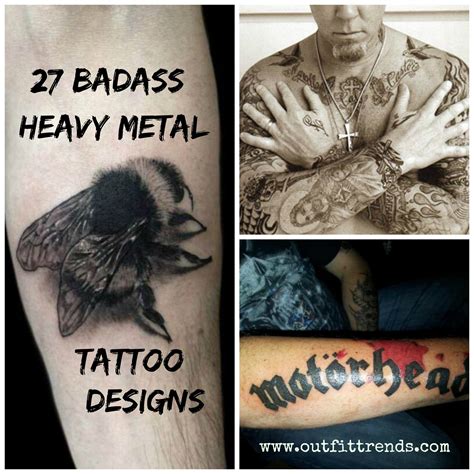 Heavy Metal Tattoos-27 Most Bad-ass Tattoos Designs Ever