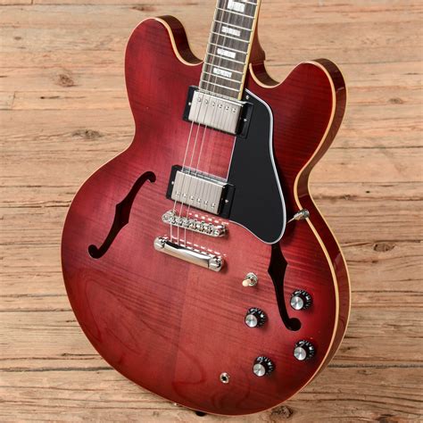 Epiphone "Inspired By Gibson" ES-335 Figured Raspberry Burst 2021 ...