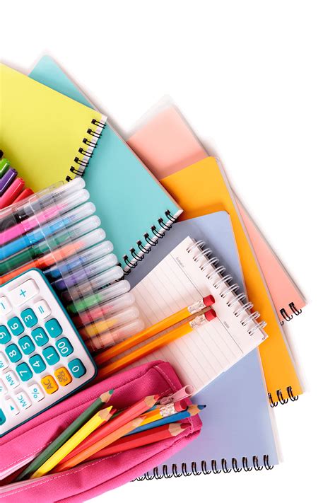 Stationery Items PNG