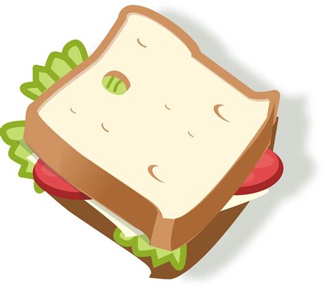 sandwich clipart transparent background - Clip Art Library