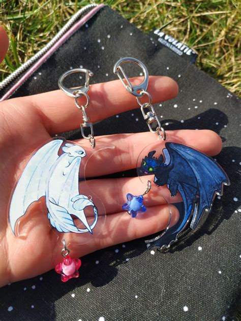 How to Train Your Dragon Acrylic Charms | Etsy