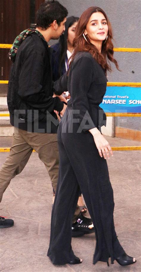 Alia Bhatt and Ayan Mukerji visit their alma mater together | Filmfare.com