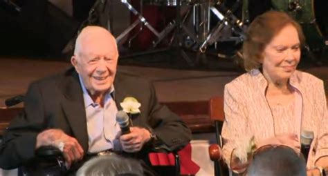 Jimmy and Rosalynn Carter celebrate 75th wedding anniversary in Plains ...