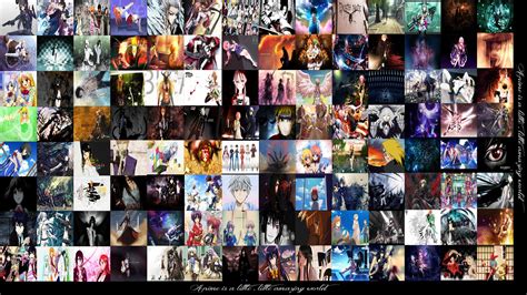 Anime Collage Wallpapers - Top Free Anime Collage Backgrounds - WallpaperAccess