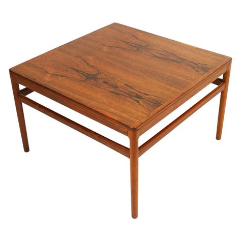Danish Rosewood Coffee Table by Kurt Østervig, 1960s | Coffee table, Coffee table square, Coffee ...