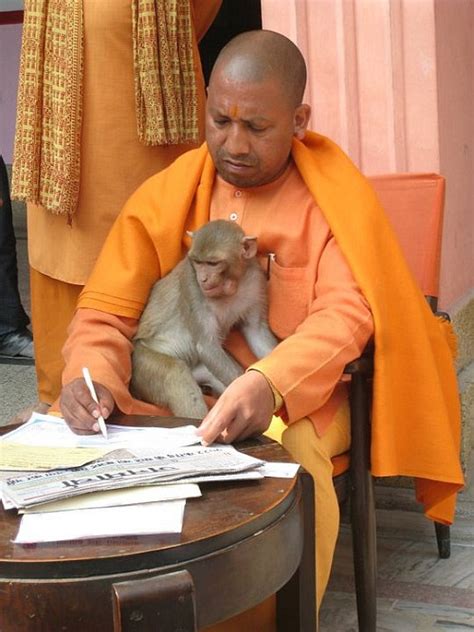 Why no 'BJPwallah' would comment on this yogi... or his politics ...