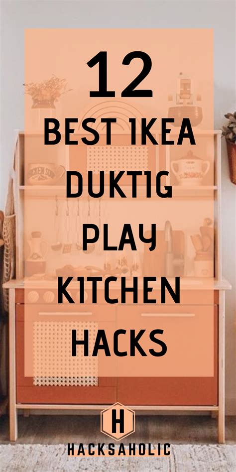 The Ikea Duktig play kitchen is a great, budget play kitchen. You can easily update it to create ...