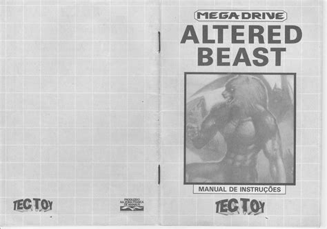 Altered Beast (Mega Drive) - TecToy