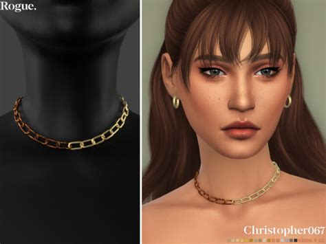 Rogue Necklace by christopher067 at TSR » Sims 4 Updates