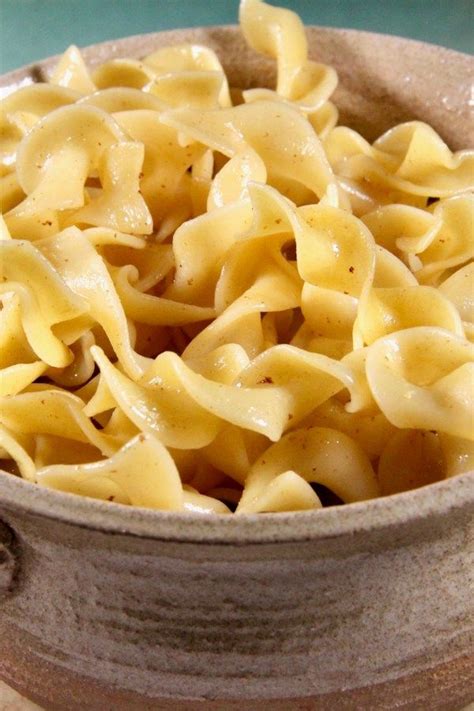 Amish Buttered Egg Noodles Recipe