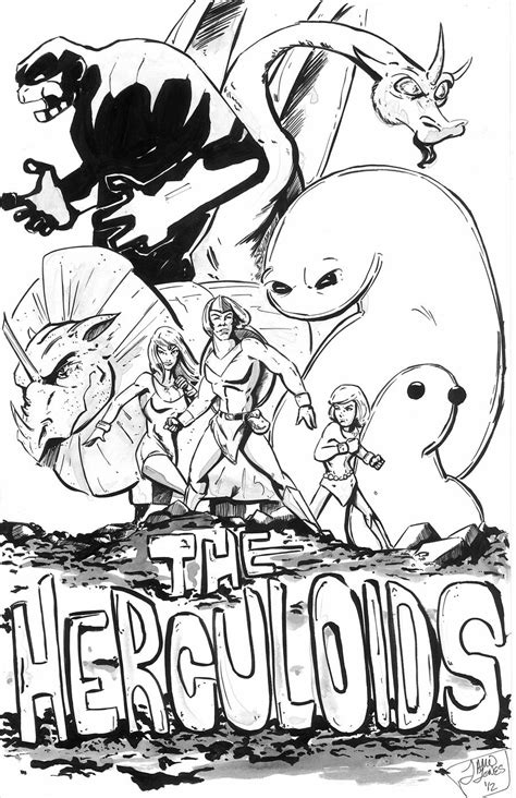 The Herculoids by ArtofJamieJones on DeviantArt