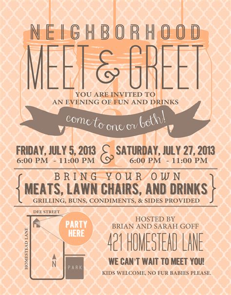 Street Party Invitation Templates Free Web Create A Personalized Party ...