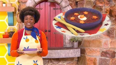 Recipe: Cauldron Soup with Wizard Wands - CBeebies - BBC