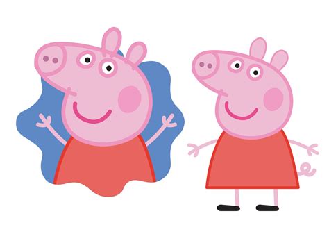 Peppa Pig Template - 10 Free PDF Printables | Printablee