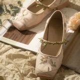 Cecilia Embroidery Tulle Ballet Flats