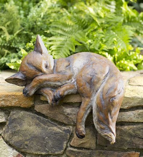 Wind & Weather Exclusive: Our Sleeping Fox Sculpture captures a ...