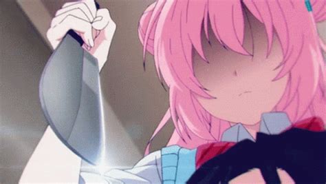 Anime Knife GIF - Anime Knife Mad - Discover & Share GIFs